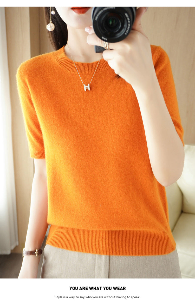 KANNISAK Women's Spring/Summer Knit Sweater: