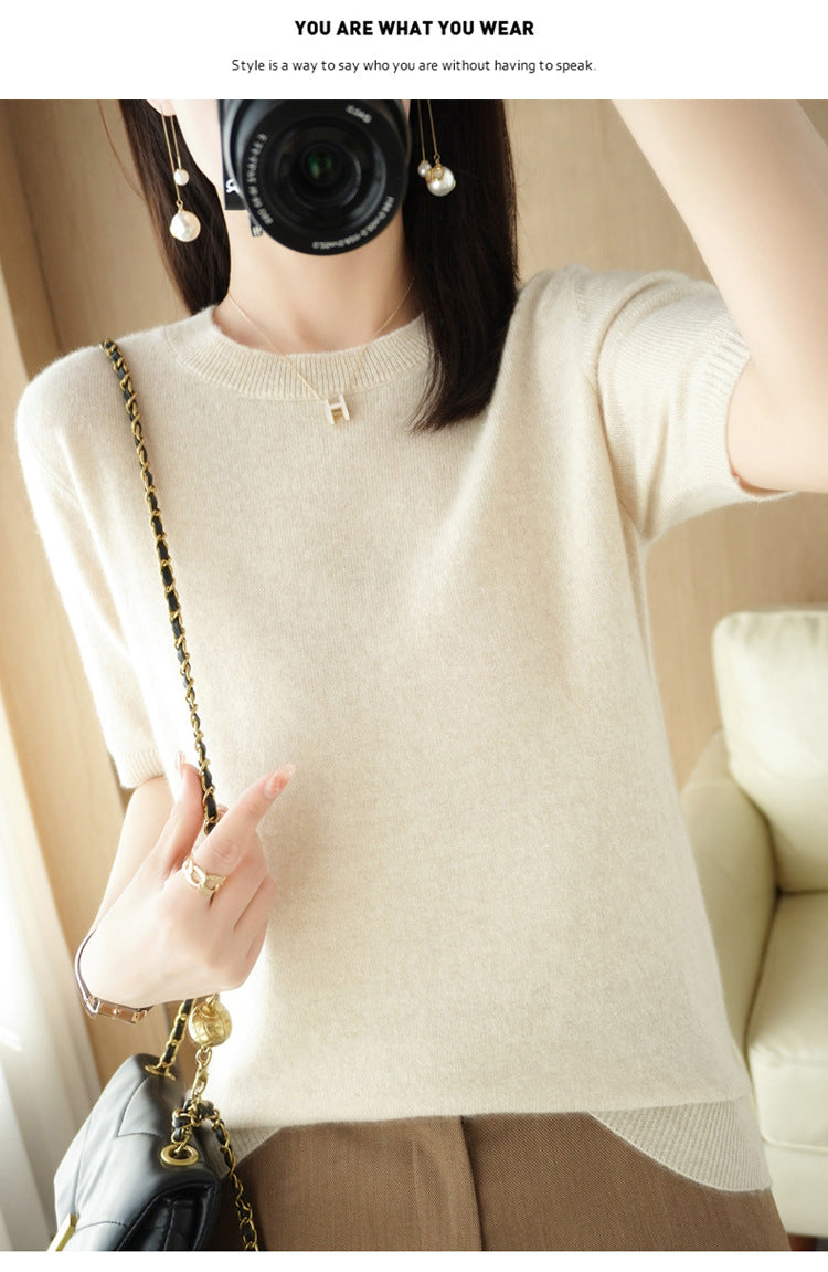 KANNISAK Women's Spring/Summer Knit Sweater: