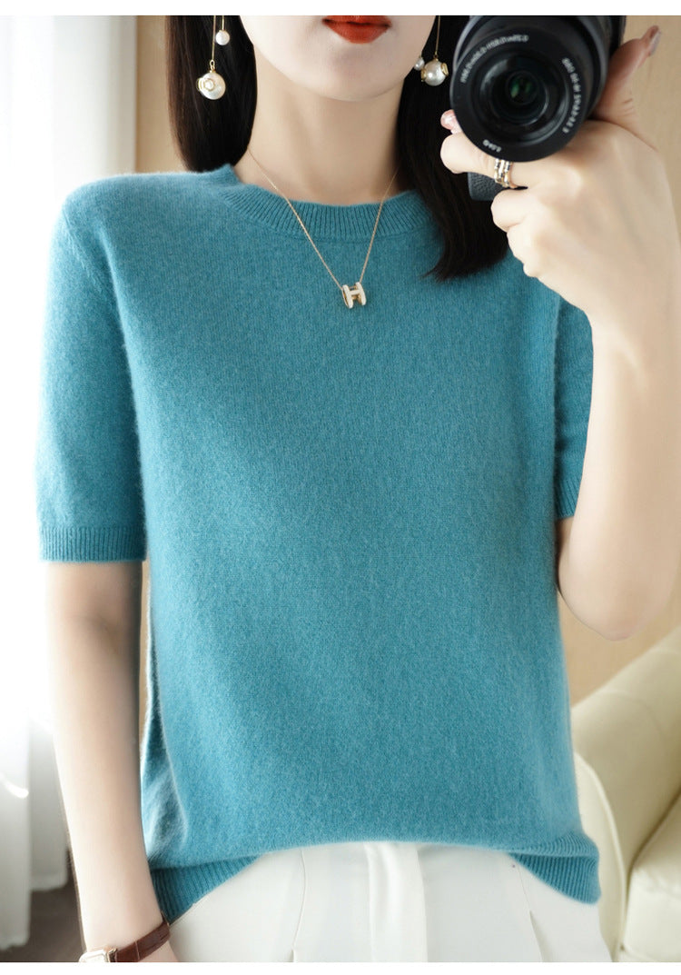 KANNISAK Women's Spring/Summer Knit Sweater: