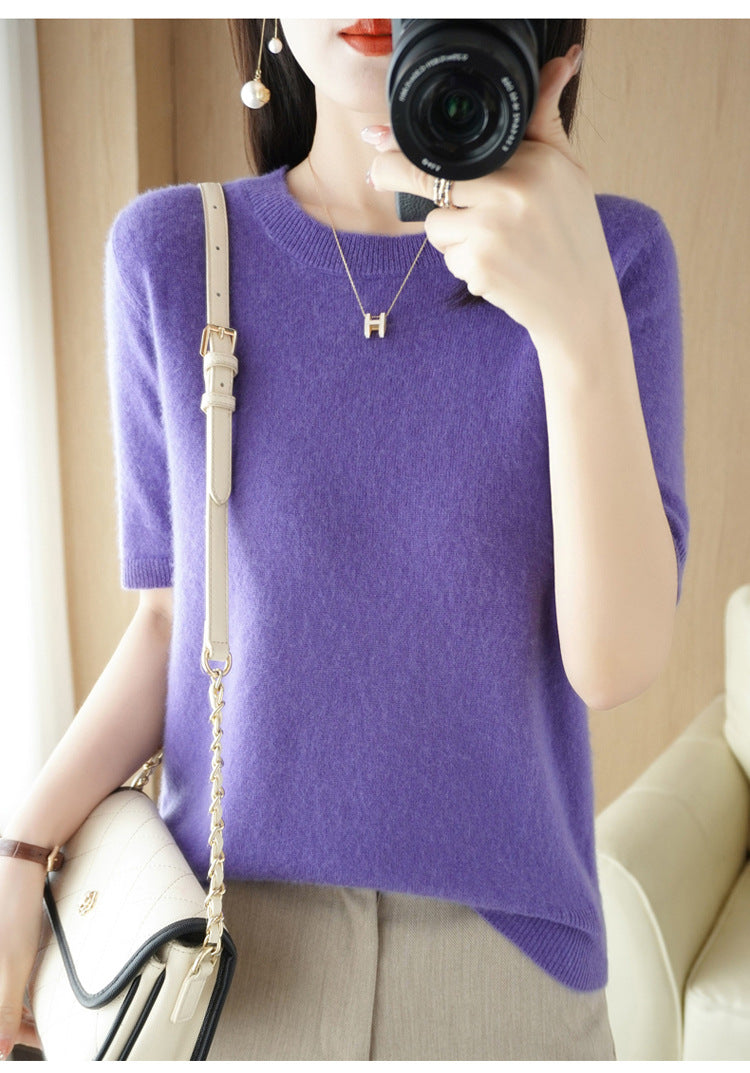 KANNISAK Women's Spring/Summer Knit Sweater: