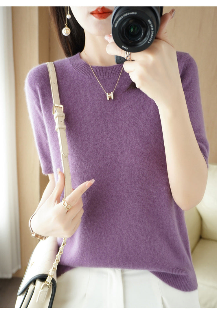 KANNISAK Women's Spring/Summer Knit Sweater: