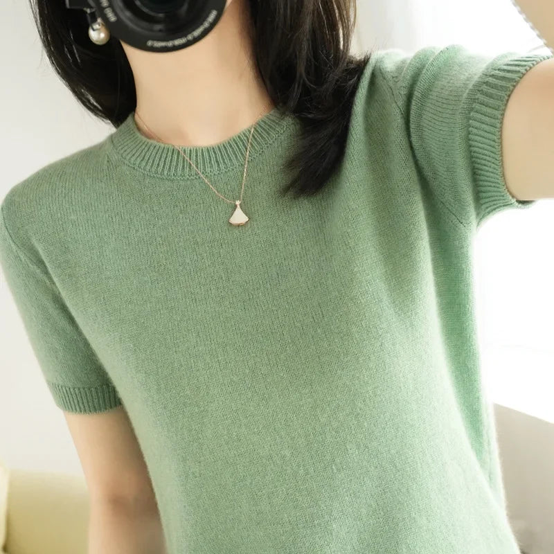 KANNISAK Women's Spring/Summer Knit Sweater: