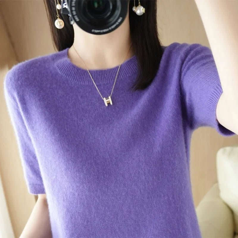 KANNISAK Women's Spring/Summer Knit Sweater: